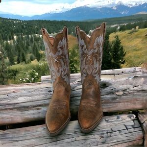 Twisted X Women’s Cowboy Boots Blue Stitching WWT0028 Size 8B